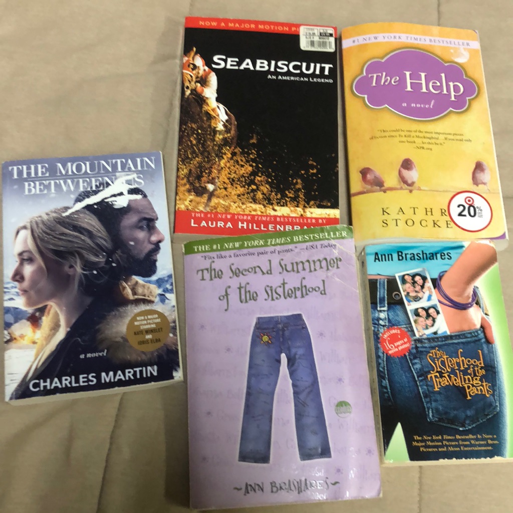 5 Paperback Books Made Into Movies Sisterhood Of The Traveling Pants